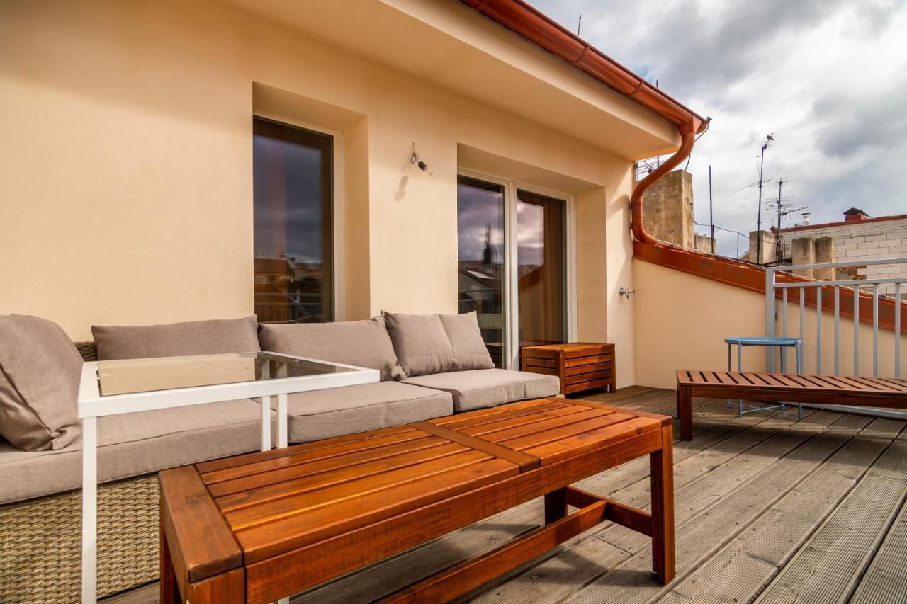 Prague Days - Premium Loft W Terrace - View - Netflix - Ac Apartamento Exterior foto