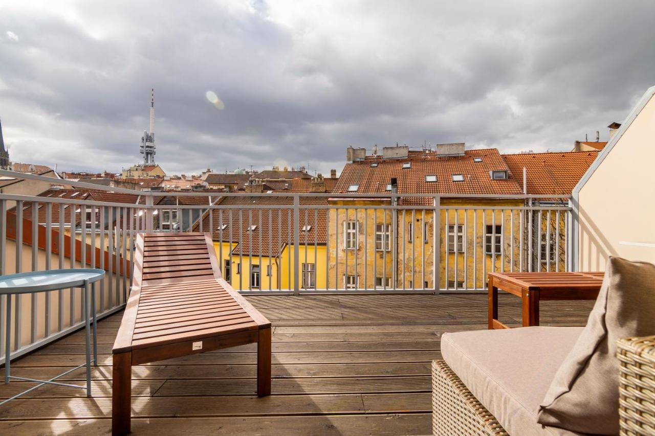 Prague Days - Premium Loft W Terrace - View - Netflix - Ac Apartamento Exterior foto